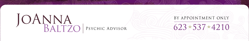 header image JoAnna Baltzo, Psychic Advisor